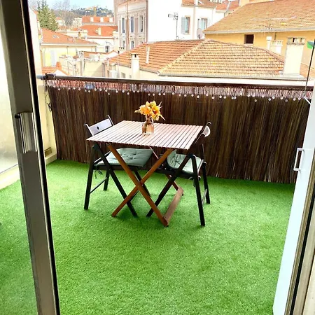 Apartman Le Cocon - Centre - Terrace - Ac - Cosy Cannes