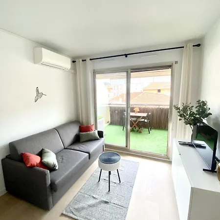 Apartman Le Cocon - Centre - Terrace - Ac - Cosy Cannes